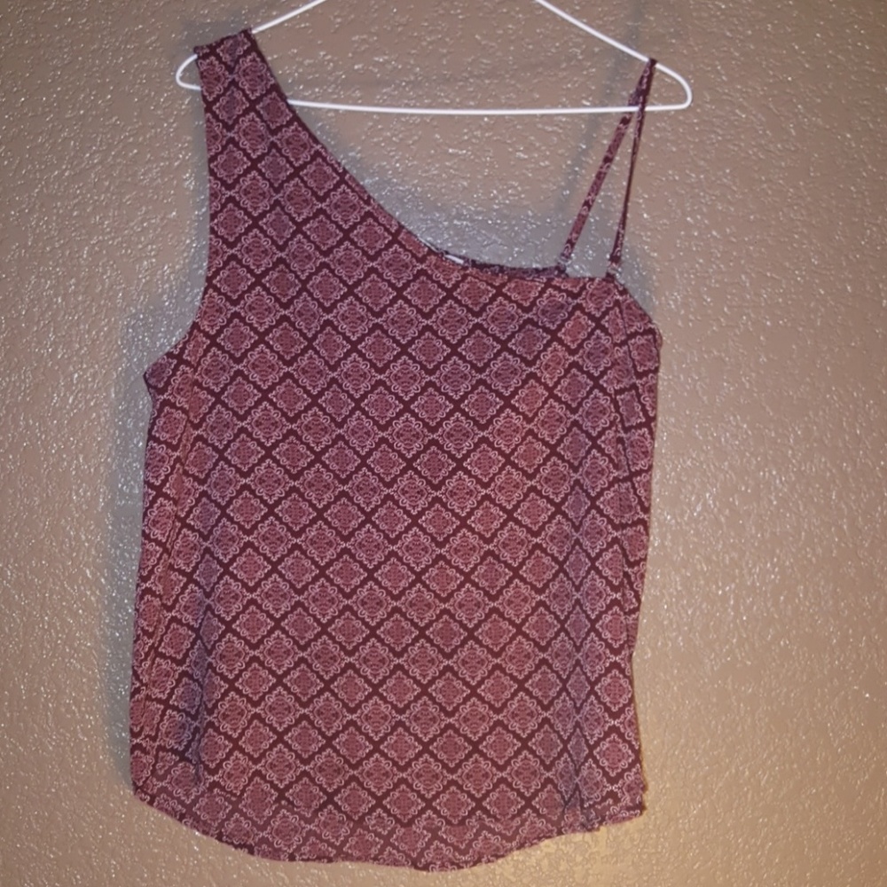 One shoulder blouse